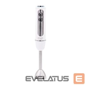 Maišytuvai ir maišytuvai Adler  AD 4625w Hand Blender, 1500 W, Number of speeds 5, Turbo mode, White 