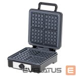 Skrudintuvas Adler  Waffle Maker AD 3049 1200 W, Number of pastry 4, Belgium, Black 