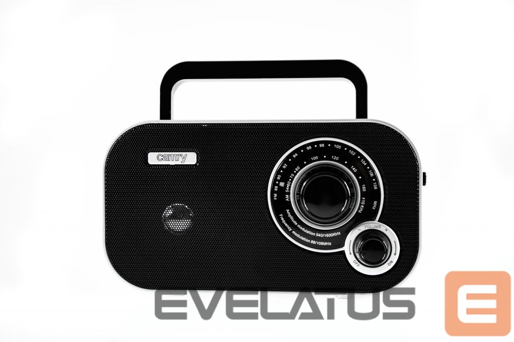 Interaktyvus sprendimas Camry Portable Radio CR 1140b Black/Grey