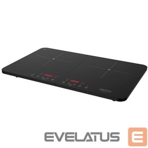 Elektrinė orkaitė Camry  Hob CR 6514 Number of burners/cooking zones 2, LCD Display, Black, Induction 