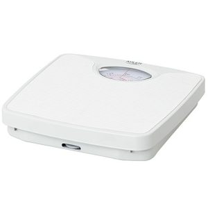 Svarstyklės Adler  Mechanical bathroom scale AD 8151w Maximum weight (capacity) 130 kg, Accuracy 1000 g, White 