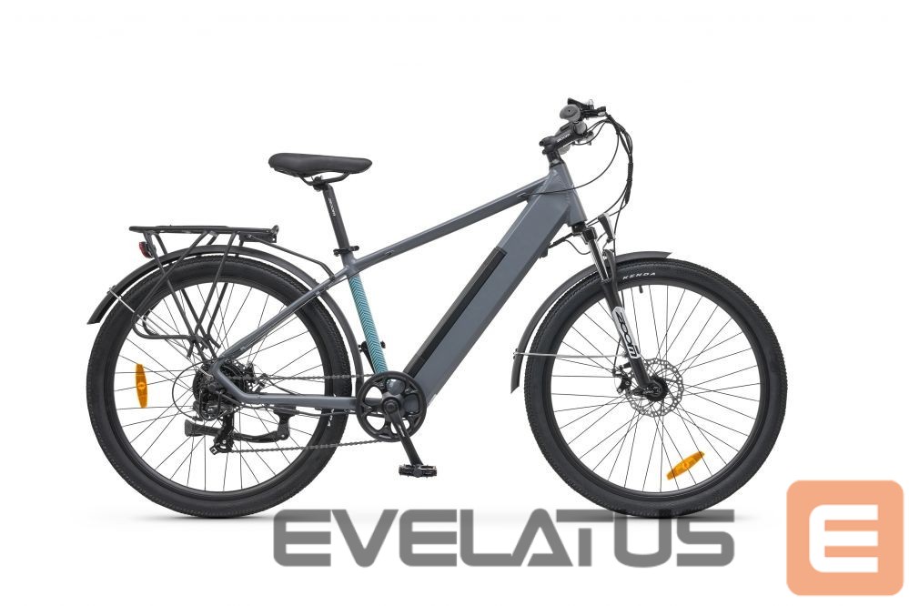 Elektriniai dviračiai iLike Genio E-Bike, City E-Bike, Motor power 250 W, Wheel size 27.5