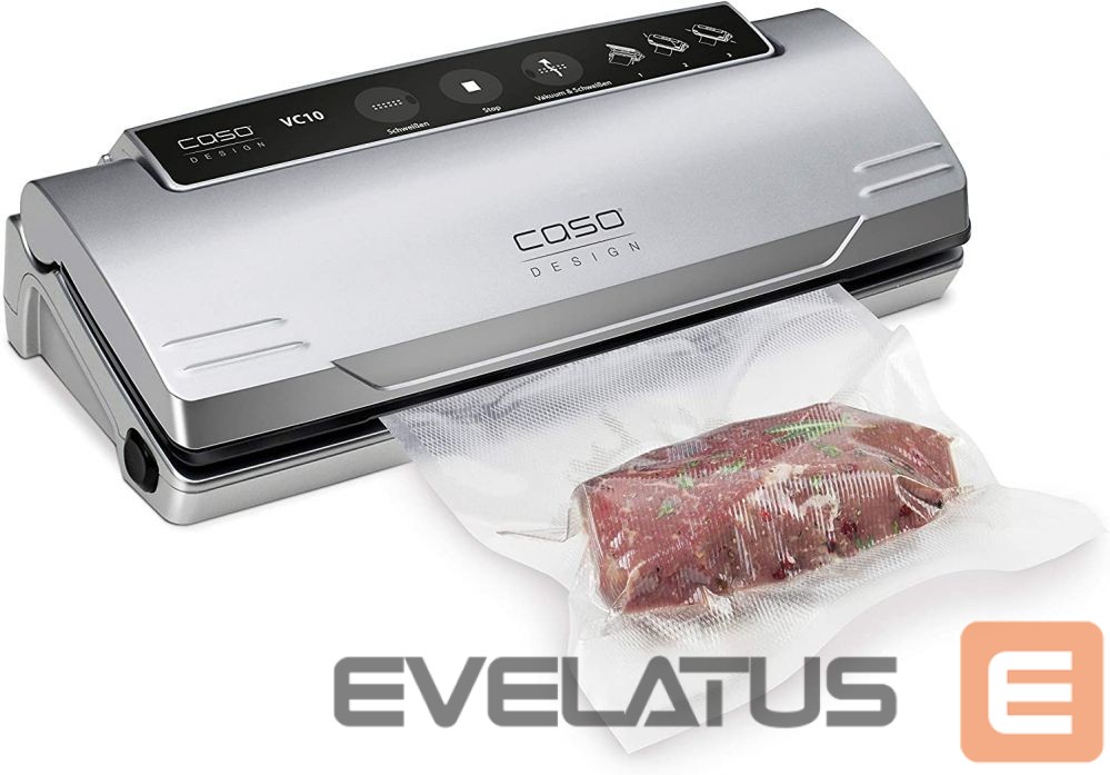 Kiti smulkūs buitiniai prietaisai Caso Bar Vacuum sealer VC10 Power 110 W, Temperature control, Silver