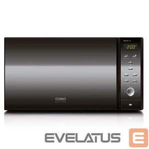 Mikrobangų krosnelė Caso  Microwave MCG30 Ceramic chef Free standing, 30 L, 900 W, Convection, Grill, Black, Ceramic bottom (no plate) 