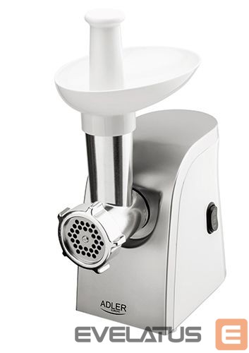 Mėsmalė Adler Meat mincer AD 4808 White, 350 W