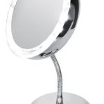 Veido valymas Adler  Mirror, AD 2159, 15 cm, LED mirror, Chrome 
