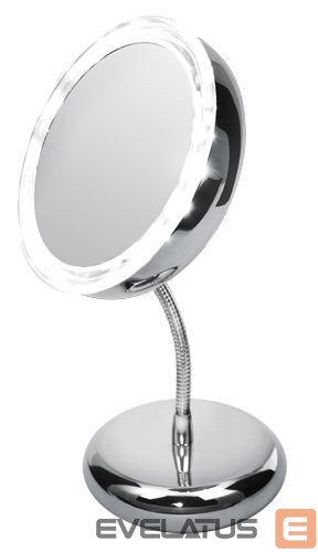 Veido valymas Adler Mirror, AD 2159, 15 cm, LED mirror, Chrome