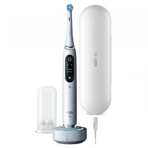 Dantų šepetėlis Oral-B  Electric Toothbrush iO10 Series Rechargeable, For adults, Number of brush heads included 1, Stardust White, Number of teeth brushing modes 7 
