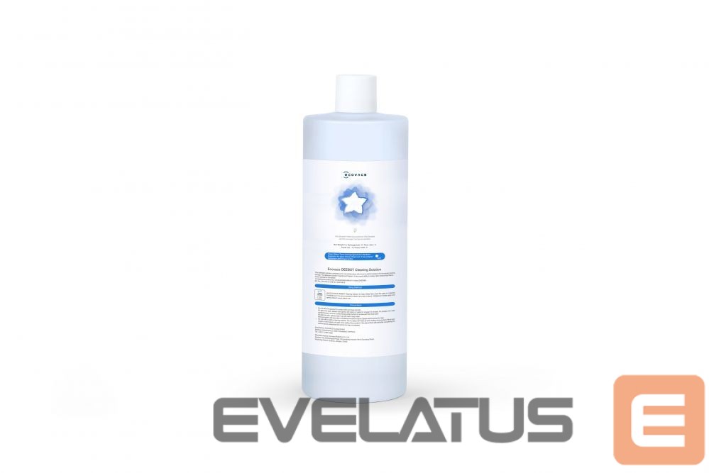 Dulkių siurblio priedas Ecovacs Cleaning Solution for DEEBOT X1 Family D-SO01-0019 1000 ml