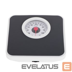 Svarstyklės Adler  Mechanical Bathroom Scale AD 8178 Maximum weight (capacity) 120 kg, Accuracy 1000 g, Black 