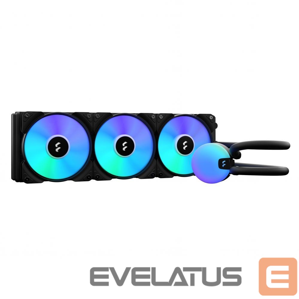 Aušintuvai Fractal Design Water Cooling Unit Lumen S36 V2 RGB Intel, AMD, CPU Liquid Cooler