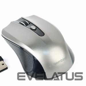 Kompiuterio pelė Gembird  Mouse MUSW-4B-04-BG Standard, No,  Black/ Space Grey, Wireless, No, Wireless connection 