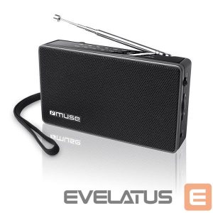 Interaktyvus sprendimas Muse  M-030R Black, 2-band portable radio 