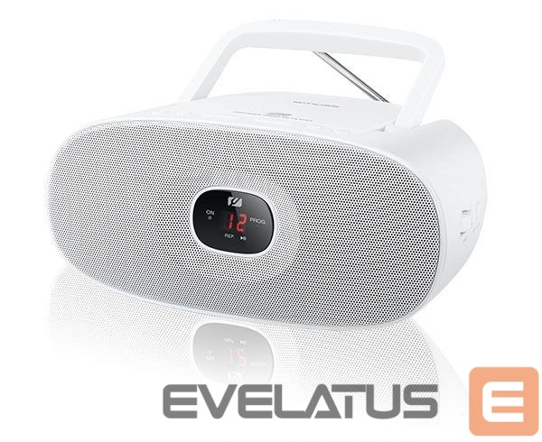 Interaktyvus sprendimas Muse MD-202RDW White, Portable radio CD player,