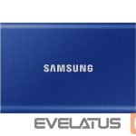 USB atmintinė Samsung  Portable SSD T7 2000 GB, USB 3.2, Blue 