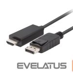 Monitoriaus priedas Lanberg  DisplayPort to HDMI Cable CA-DPHD-11CC-0018-BK 1.8 m 