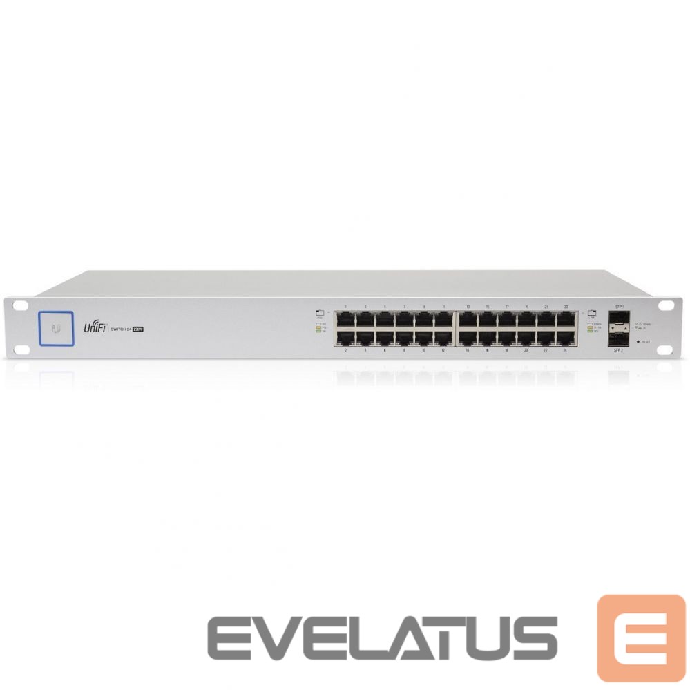 Serveris – kiti priedai UBIQUITI UniFi 16Port Gigabit Switch with PoE and SFP