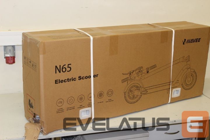 Elektrinis paspirtukas NAVEE N65 , DAMAGED PACKAGING , 500 W Black