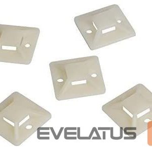 Kiti smulkūs buitiniai prietaisai Logilink  Cable Tie Mounts 20x20 mm KAB0042 100 pc(s) 