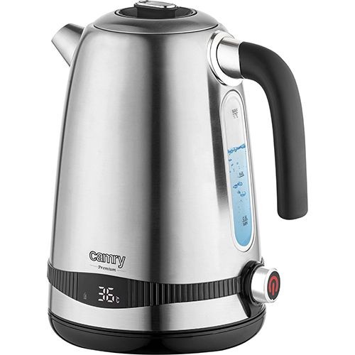 Virdulys Camry Kettle CR 1291 Electric, 2200 W, 1.7 L, Stainless steel, 360° rotational base, Stainless steel