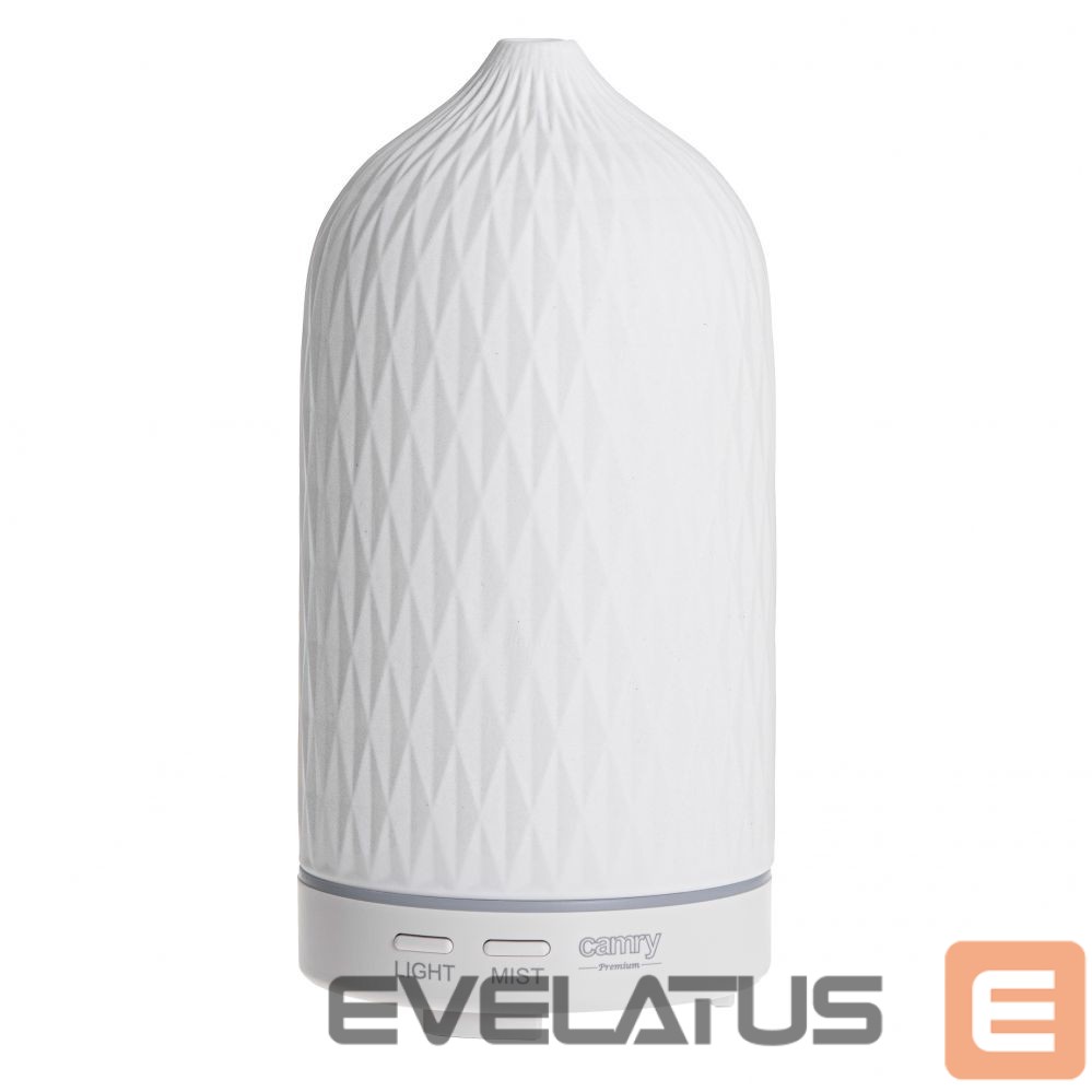 Oro valytuvas Camry Ultrasonic aroma diffuser 3in1 CR 7970 Ultrasonic, Suitable for rooms up to 25 m², White