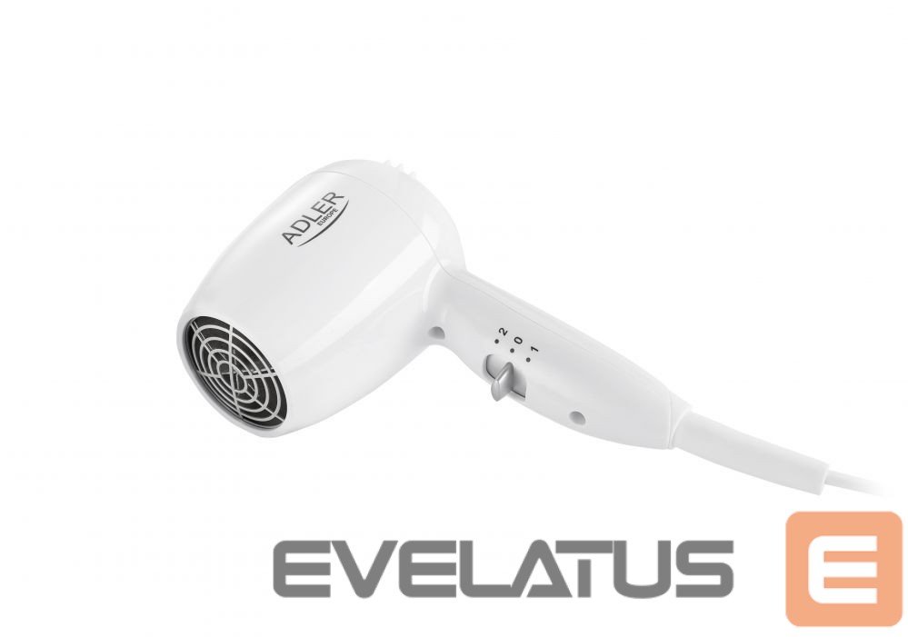 Sveikatos apsauga Adler Hair dryer for hotel and swimming pool AD 2252 1600 W, Number of temperature settings 2, White