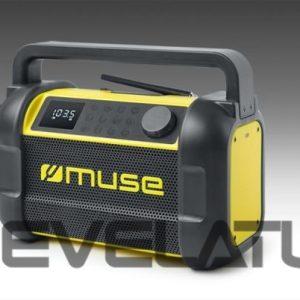 Kompiuterinės kolonėlės Muse  M-928 BTY Jobsite Radio speaker, Black/Yellow 