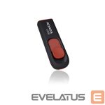 USB atmintinė ADATA  C008 64 GB USB 2.0 Black/Red 