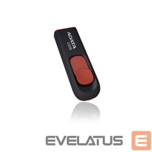 USB atmintinė ADATA  C008 64 GB USB 2.0 Black/Red 