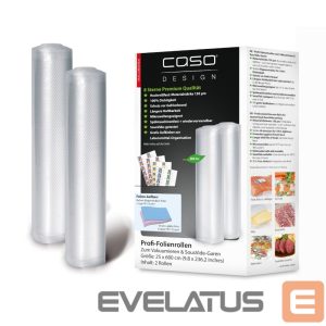 Filtrai ir priedai Caso  | Foil Roll | 01225 | 2 | Dimensions (W x L) 25x600 cm | Transparent 