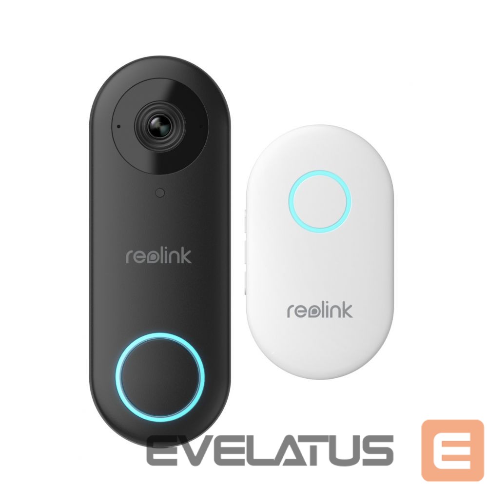 Serveris – kiti priedai Reolink D340P Smart 2K+ Wired PoE Video Doorbell with Chime