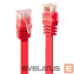 Jungikliai LINDY  CABLE CAT6 U/UTP 5M/RED 47514 