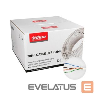Jungikliai DAHUA  CABLE CAT5E UTP 305M WHITE/PFM920I-5EUN 