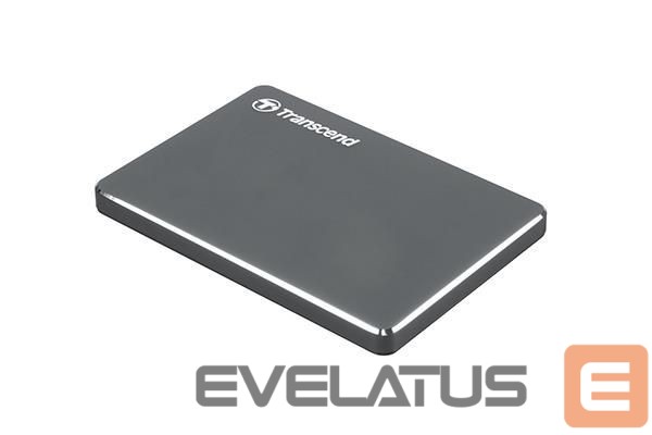 Kietasis diskas HDD Transcend External HDD||StoreJet|1TB|USB 3.1|Colour Iron Grey|TS1TSJ25C3N