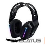 Laidinės ausinės Logitech  HEADSET GAMING G733 RGB WRL/BLACK 981-000864 