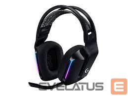 Laidinės ausinės Logitech  HEADSET GAMING G733 RGB WRL/BLACK 981-000864 
