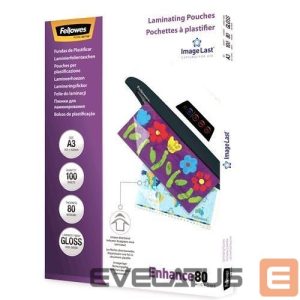 Biuro įrankiai Fellowes  LAMINATOR POUCH IMAGELAST/A3 80 100PCS 5306207 
