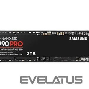 Kietasis diskas SDD Samsung  SSD||990 PRO|2TB|M.2|PCIE|NVMe|MLC|Write speed 6900 MBytes/sec|Read speed 7450 MBytes/sec|2.3mm|TBW 1200 TB|MTBF 1500000 hours|MZ-V9P2T0BW 