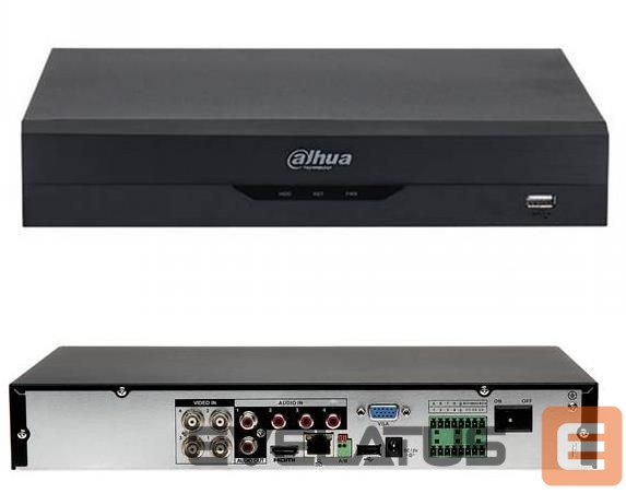 Serveris – kiti priedai DAHUA DVR 4CH HDCVI PENTABRID AI/XVR5104HE-I3