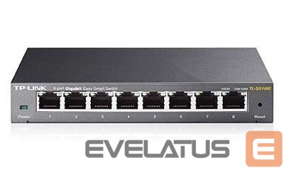 Jungikliai TP-Link NET SWITCH 8PORT 1000M/TL-SG108E