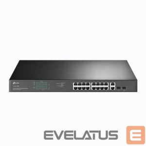 Jungikliai TP-Link  Switch||TL-SG1218MP|Desktop/pedestal|Rack|16x10Base-T / 100Base-TX / 1000Base-T|PoE+ ports 16|250 Watts|TL-SG1218MP 