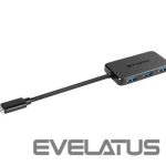 Adapteris Transcend  I/O HUB USB3.1 4PORT/TS-HUB2C 