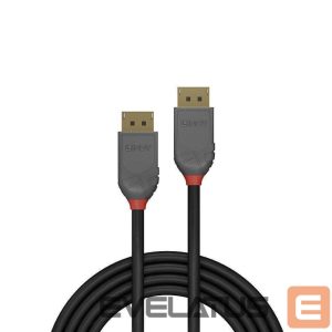 Monitoriaus priedas LINDY  CABLE DISPLAY PORT 1M/ANTHRA 36481 