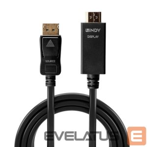 Monitoriaus priedas LINDY  CABLE DISPLAY PORT TO HDMI 3M/36923 