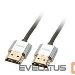 Monitoriaus priedas LINDY  CABLE HDMI-HDMI 0.5M/CROMO 41670 