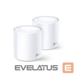 Maršrutizatoriai TP-Link  Wireless Router||Wireless Router|2-pack|3000 Mbps|Mesh|IEEE 802.11a|IEEE 802.11n|IEEE 802.11ac|IEEE 802.11ax|2x10/100/1000M|DECOX60(2-PACK) 