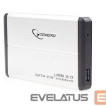 Kietasis diskas HDD Gembird  HDD CASE EXT. USB3 2.5"/SILVER EE2-U3S-2-S 