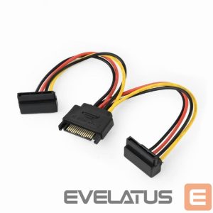 Adapteris Gembird  CABLE POWER SPLITTER SATA/0.15M CC-SATAM2F-02 