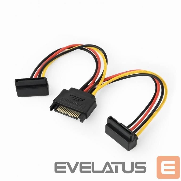 Adapteris Gembird CABLE POWER SPLITTER SATA/0.15M CC-SATAM2F-02