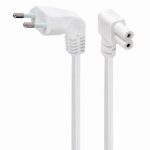 Adapteris Gembird  CABLE POWER EU 2.5M ANGLED/PC-184L-VDE-2.5M-W 